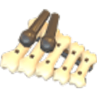 Bone Xylophone - Rare from Fossil Isle Excavation